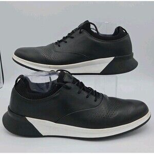Amber Jack Mens Size 10 M The Hybrid Cobalt Black Shoes Lace Up Leather